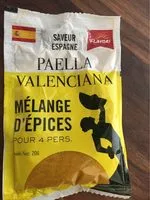 Mängden socker i Melange d'epice paella