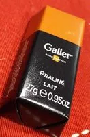 Mängden socker i Praliné lait