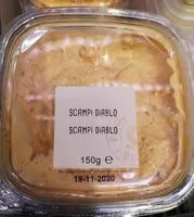 Mängden socker i Scampi diablo