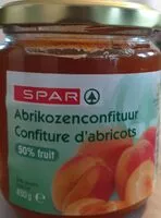 Mängden socker i Confiture d'abricot
