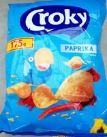Mängden socker i Croky Saveur Paprika