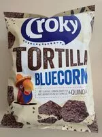 Mängden socker i Tortilla bluecorn