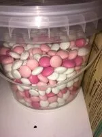 Mängden socker i Dragées au chocolat