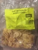 Mängden socker i Chips de banane