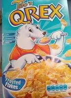 Mängden socker i Qrex - Frosted Flakes