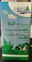 Mängden socker i Lait UHT écrémé
