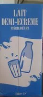 Mängden socker i Lait demi écrémé stérilisé UHT