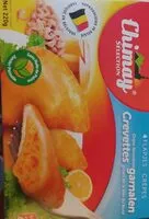 Mängden socker i Crêpes crevettes grises de la mer du nord