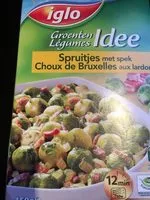 Mängden socker i Iglo Field Fresh Spruitjes Met Spek