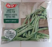Mängden socker i Haricots verts extra fins