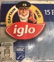 Socker och näringsämnen i Capitain iglo