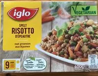 Mängden socker i Risotto d'épeautre