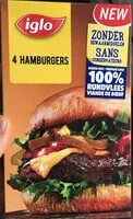 Mängden socker i 4 hamburgers