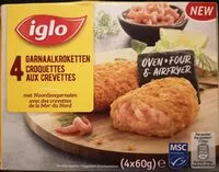 Mängden socker i Croquettes aux crevettes