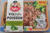 Mängden socker i Vis gratin de poisson aux légumes verts & crumble topping