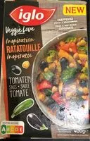 Mängden socker i Veggie love ratatouille