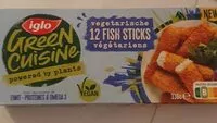 Mängden socker i Vegetarische Fish Sticks