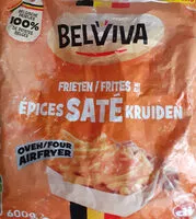 Mängden socker i Frites aux épices saté