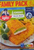 Mängden socker i kombinos brocoli Iglo