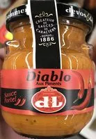 Mängden socker i Diablo aux piments