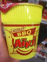 Mängden socker i Aïki Noodles Cup BBQ