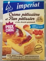 Mängden socker i Crème pâtissière et flan pâtissier