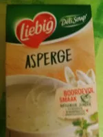 Mängden socker i Soupe aux asperges