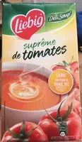 Mängden socker i Supreme de tomates