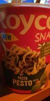 Mängden socker i Royco snack pasta pesto