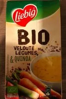 Mängden socker i Velouté de legumes et quinoa