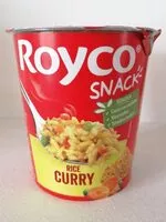 Mängden socker i Royco snack rice curry