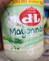 Mängden socker i Mayonnaise au yaourt et ciboulette