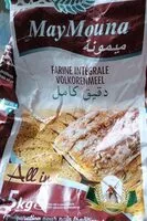 Mängden socker i Farine intégrale