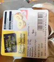 Mängden socker i Kiwis jaune