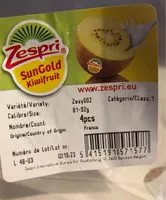 Mängden socker i Sungold kiwifruit