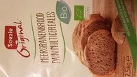 Mängden socker i Pain Multicéréales Bio BE-BIO-01