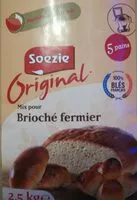Mängden socker i Mux pour brioché fermier