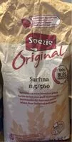 Mängden socker i Farine Soezie original Surfina