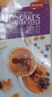 Mängden socker i Pancakes américain style
