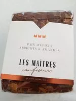 Mängden socker i Pain d'épices abricots et amandes