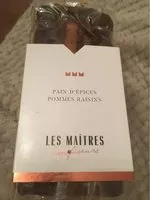 Mängden socker i Pain d epices pommes raisins