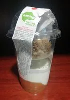 Mängden socker i Yogur con muesli y albaricoque