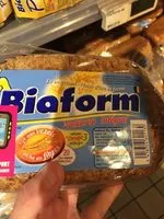 Mängden socker i Biaform pain intégral 100% 20 tranchés