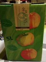 Mängden socker i Jus de pommes