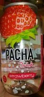 Mängden socker i Pacha drinck strawberry