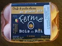 Mängden socker i Oeufs de poules élevées en plein air