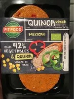 Mängden socker i Quinoa steak Mexican