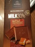 Mängden socker i Milk30%, Salted Caramel