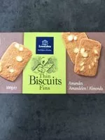 Mängden socker i Thin biscuits fins
