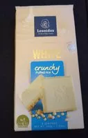 Mängden socker i Chocolat white crunchy